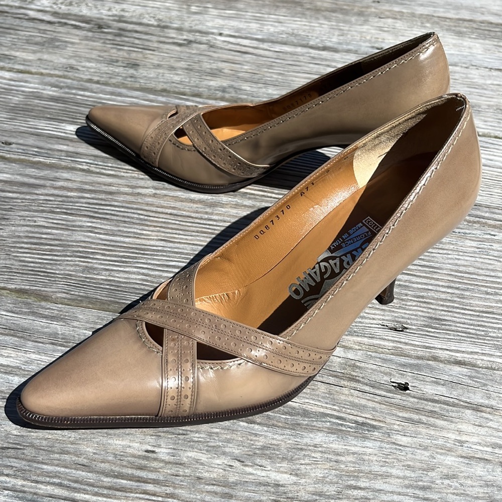 Salvatore Ferragamo 3.5” heel